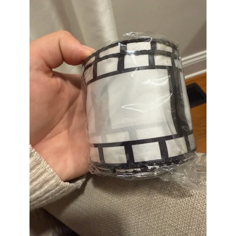 New, 1 Roll Filmstrip Wired Ribbon Filmstrip Tape Movie 2.5in 60 Ft